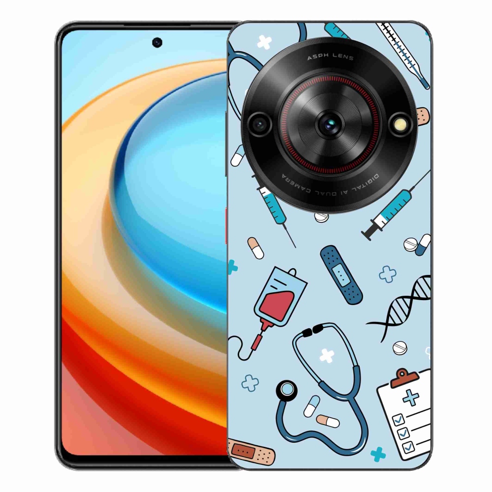 Gelový kryt mmCase na ZTE Blade A75 - zdravotnictví 1