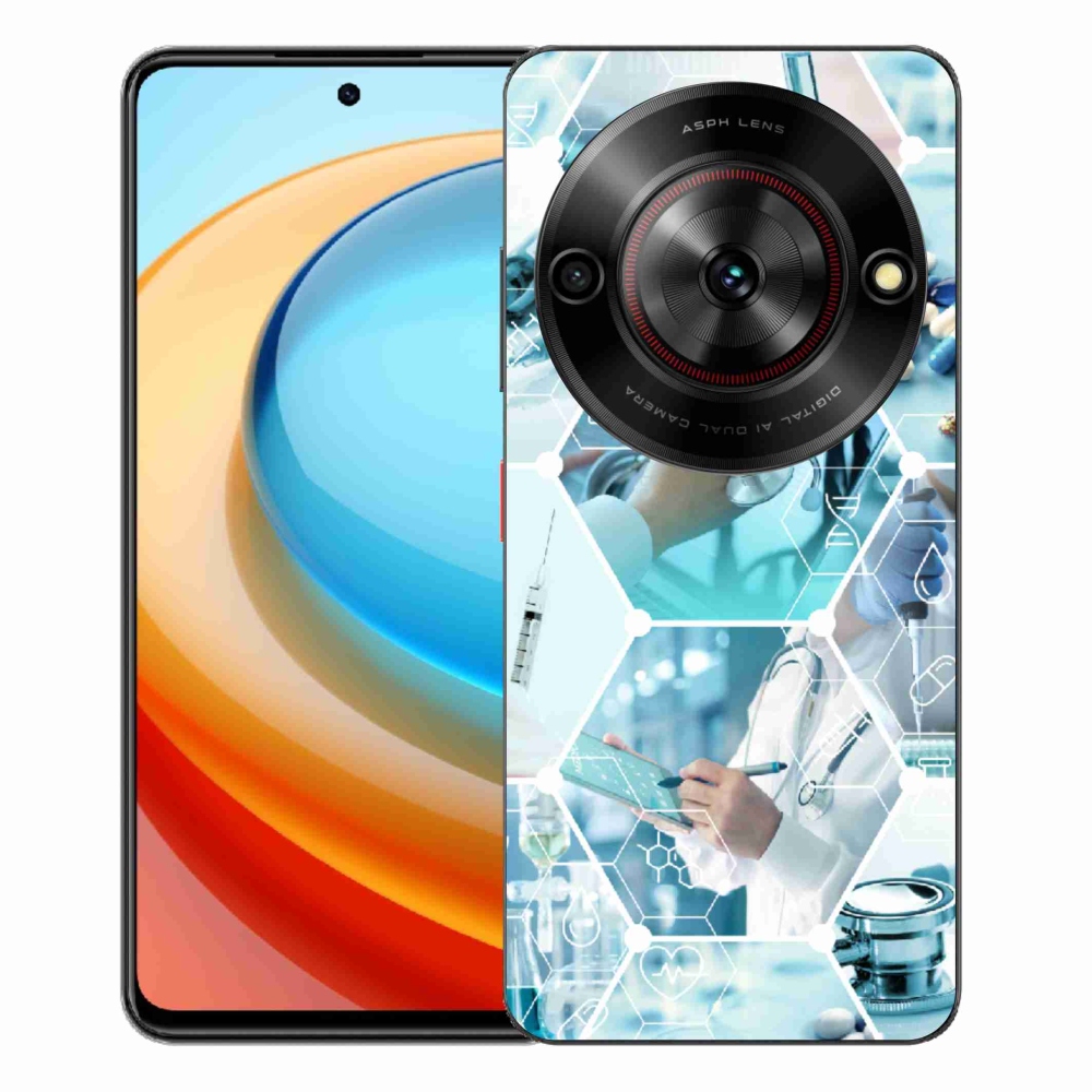 Gelový kryt mmCase na ZTE Blade A75 - zdravotnictví