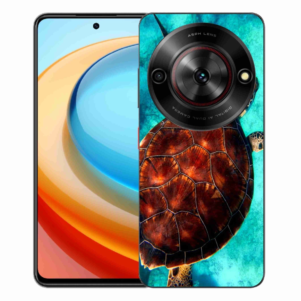 Gelový kryt mmCase na ZTE Blade A75 - želva