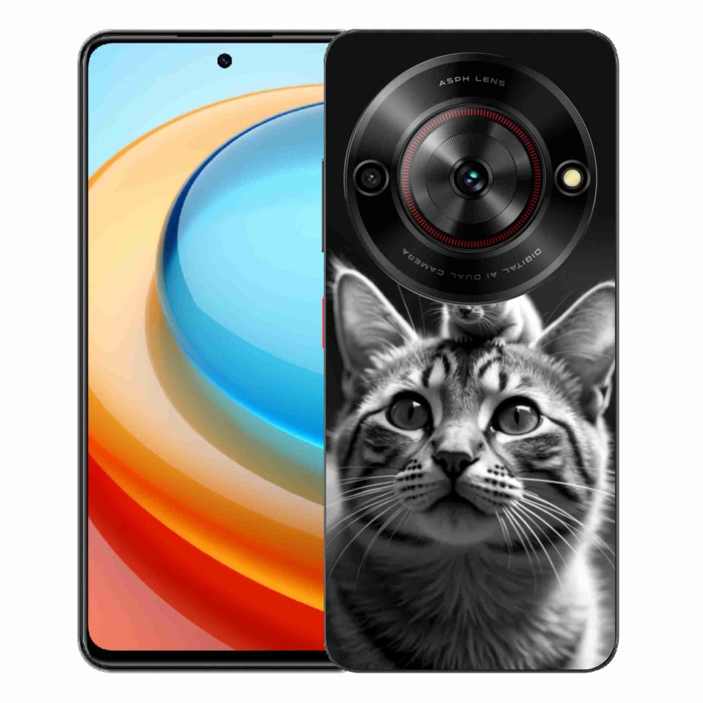 Gelový kryt mmCase na ZTE Blade A75 - zvířecí přátelství 2