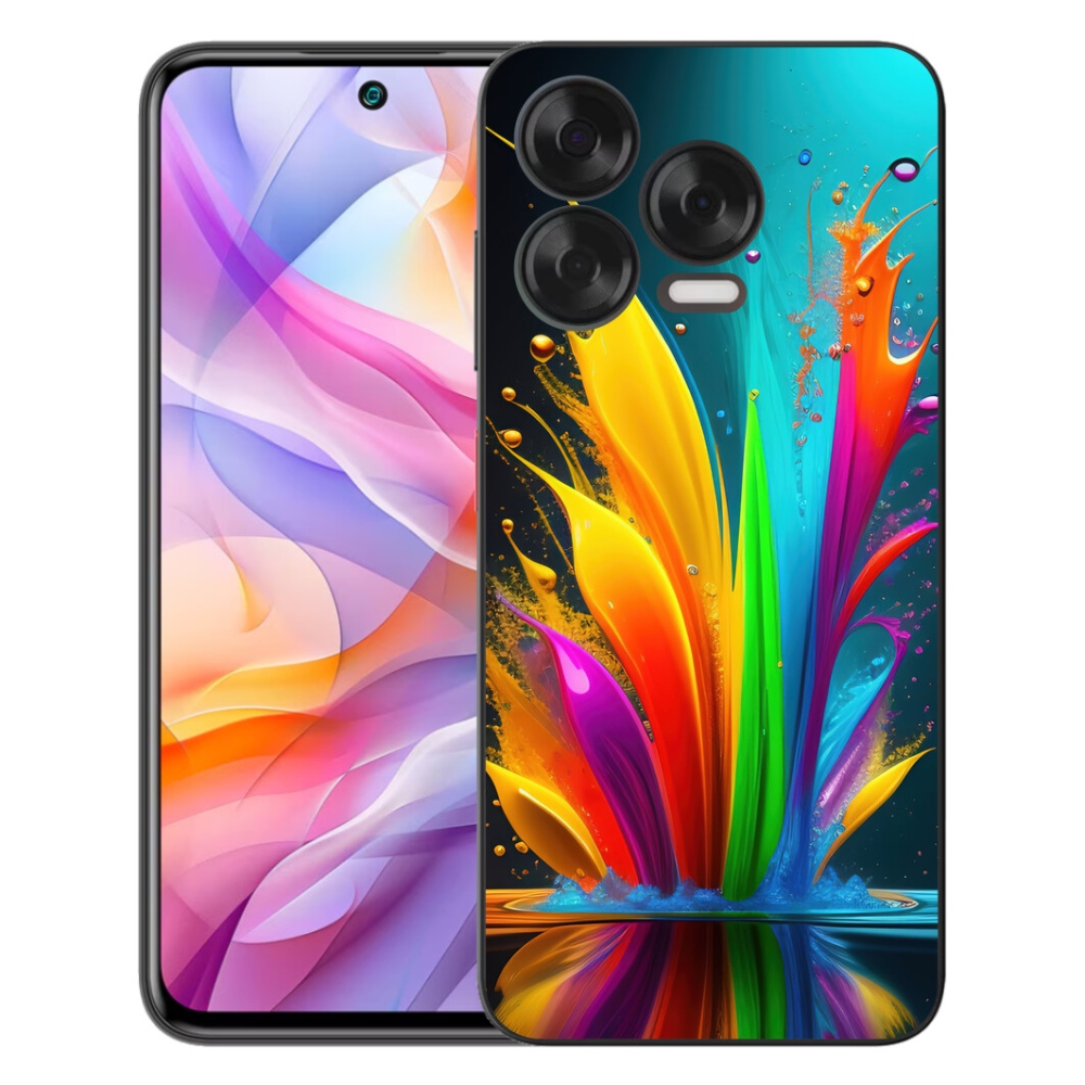Gelový kryt mmCase na ZTE Blade V70 Vita - abstraktní motiv 1