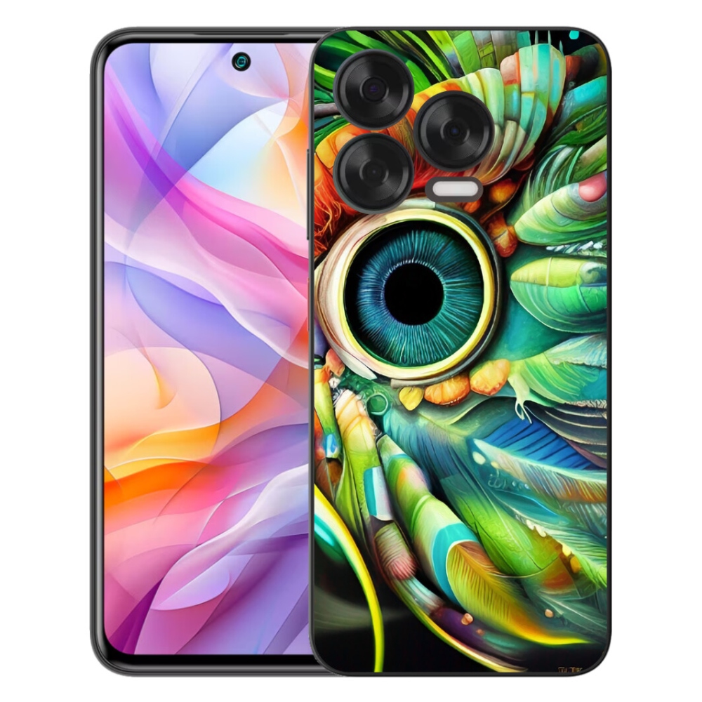 Gelový kryt mmCase na ZTE Blade V70 Vita - abstraktní motiv 18