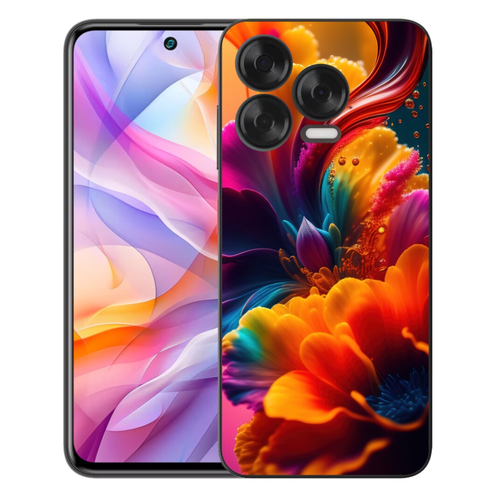 Gelový kryt mmCase na ZTE Blade V70 Vita - abstraktní motiv 2