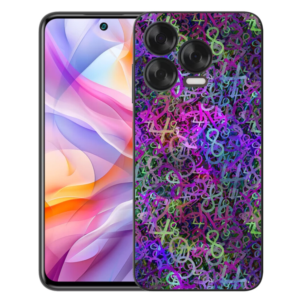Gelový kryt mmCase na ZTE Blade V70 Vita - abstraktní motiv 25