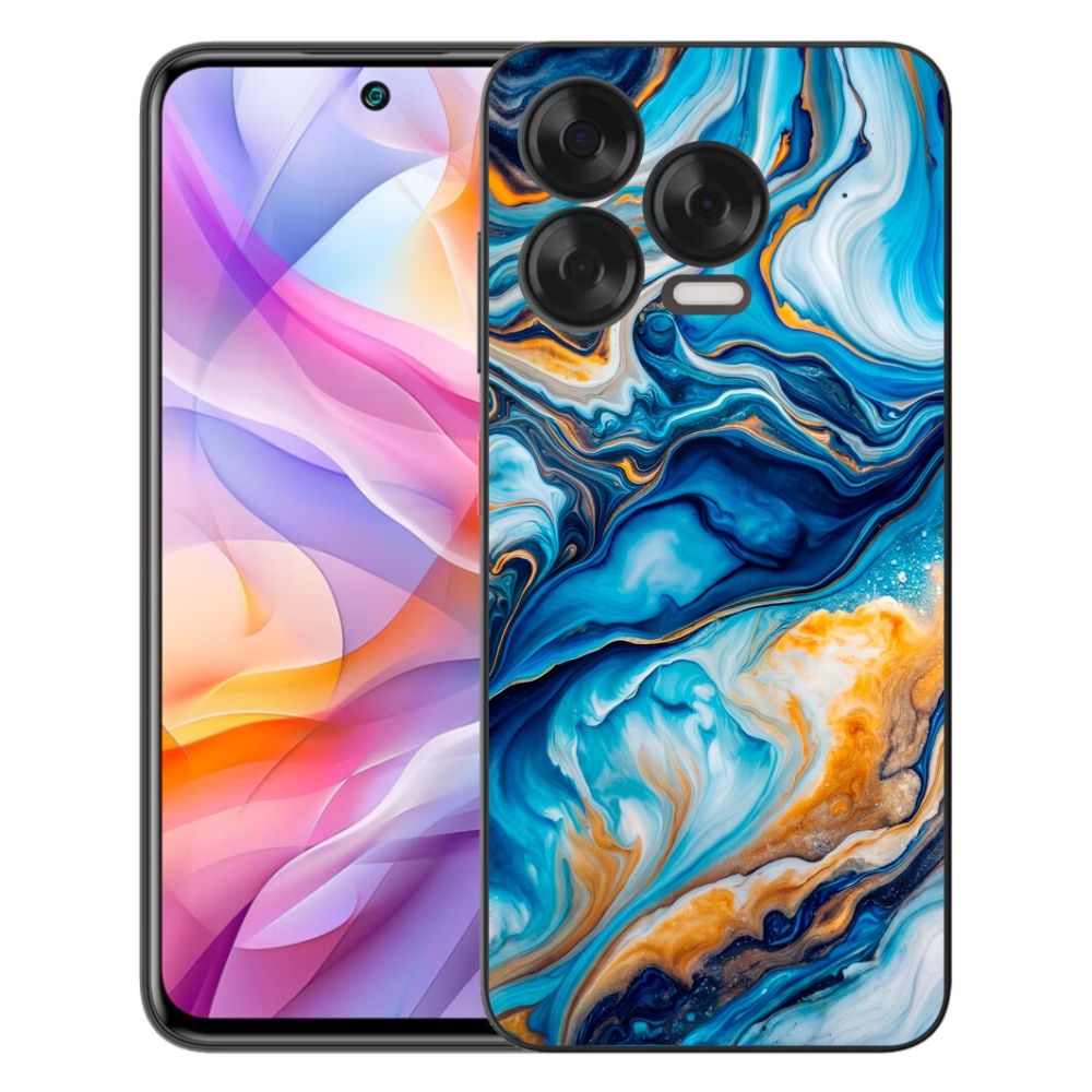 Gelový kryt mmCase na ZTE Blade V70 Vita - abstraktní motiv 34