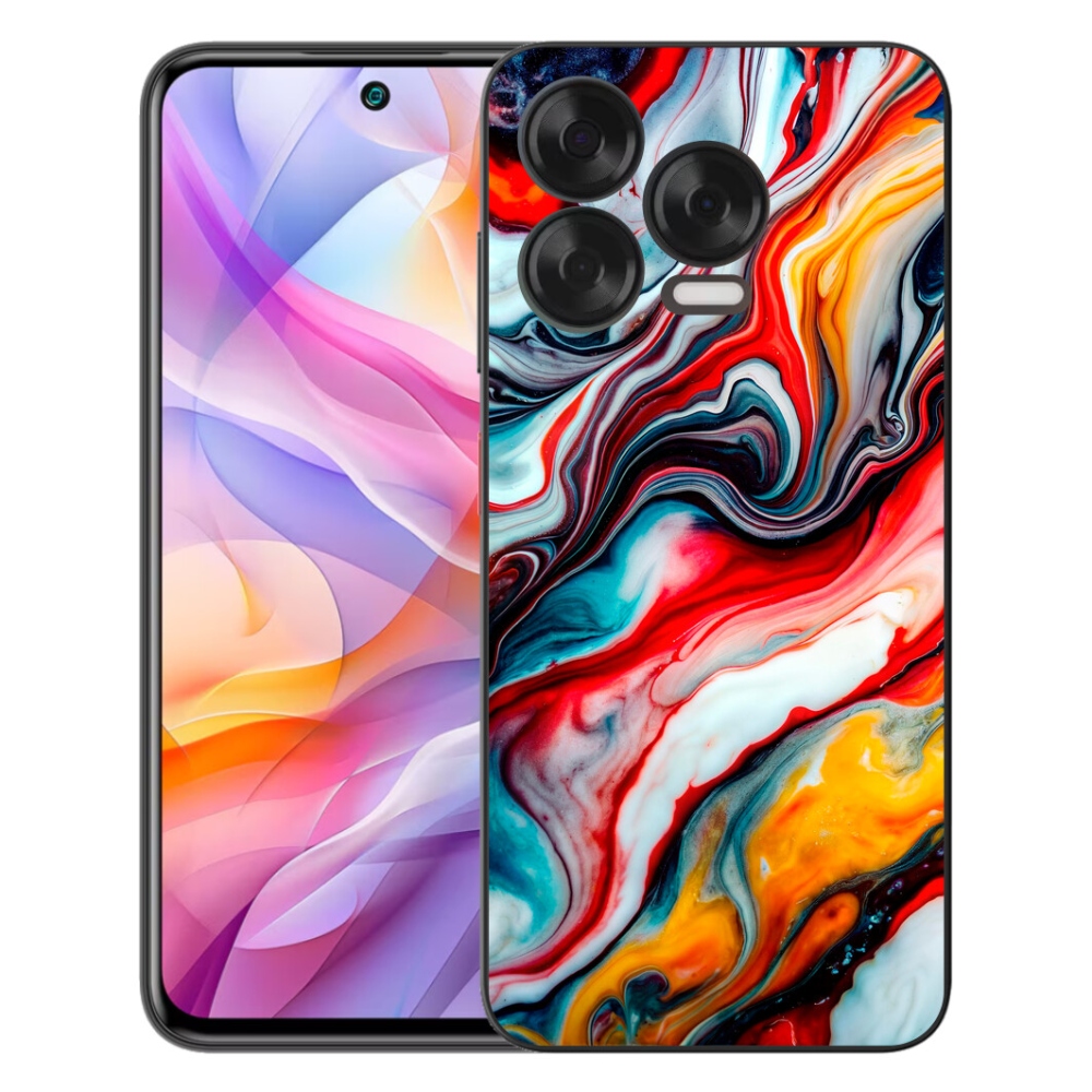 Gelový kryt mmCase na ZTE Blade V70 Vita - abstraktní motiv 35