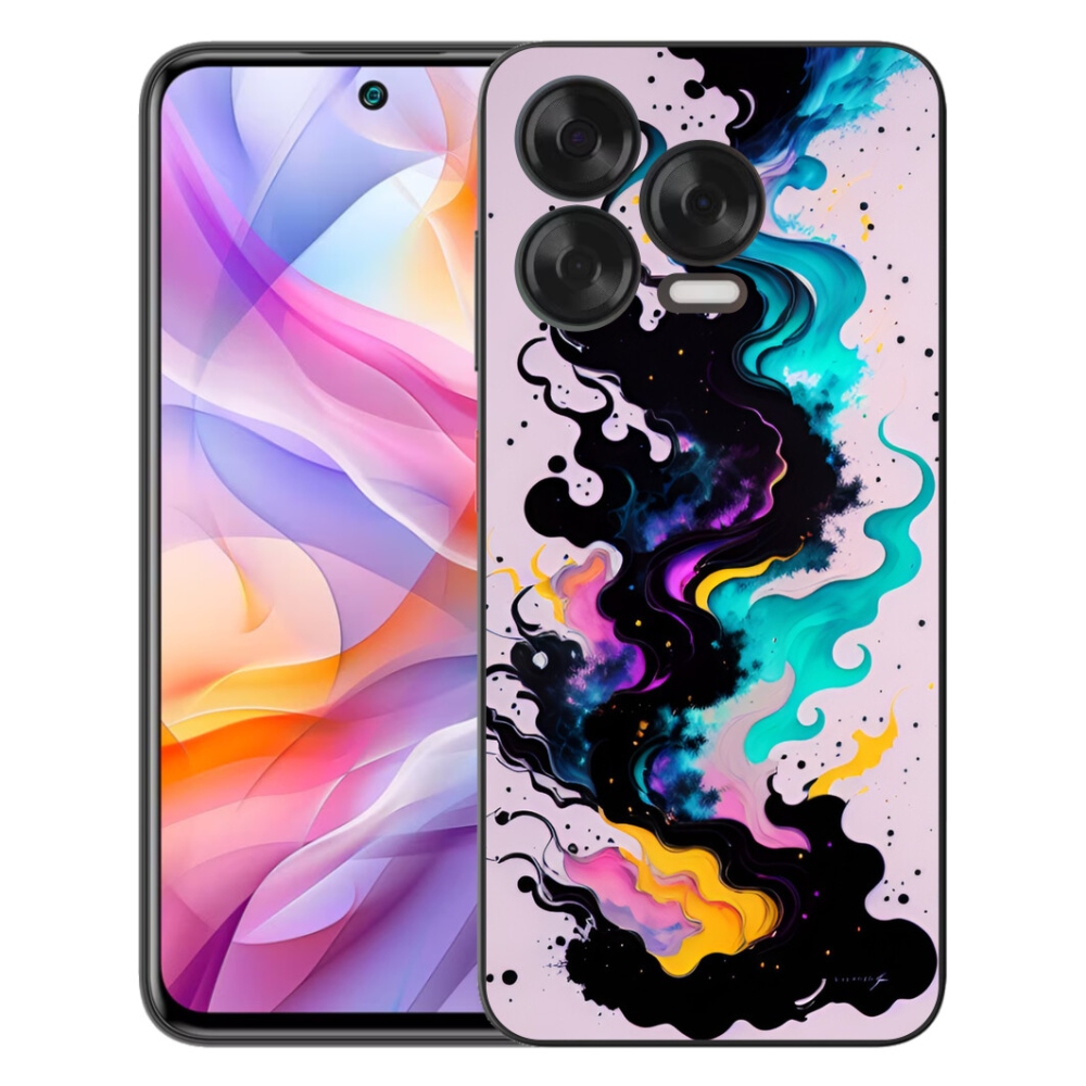 Gelový kryt mmCase na ZTE Blade V70 Vita - abstraktní motiv 4