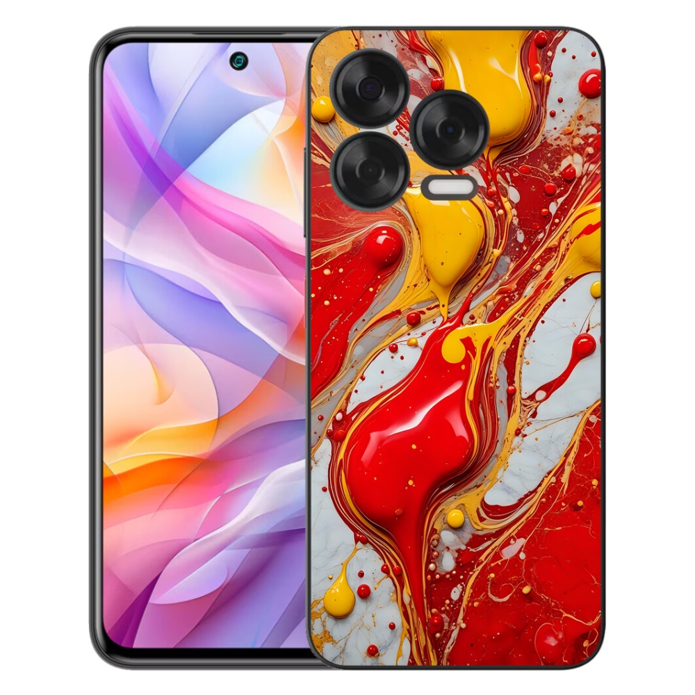 Gelový kryt mmCase na ZTE Blade V70 Vita - abstraktní motiv 42