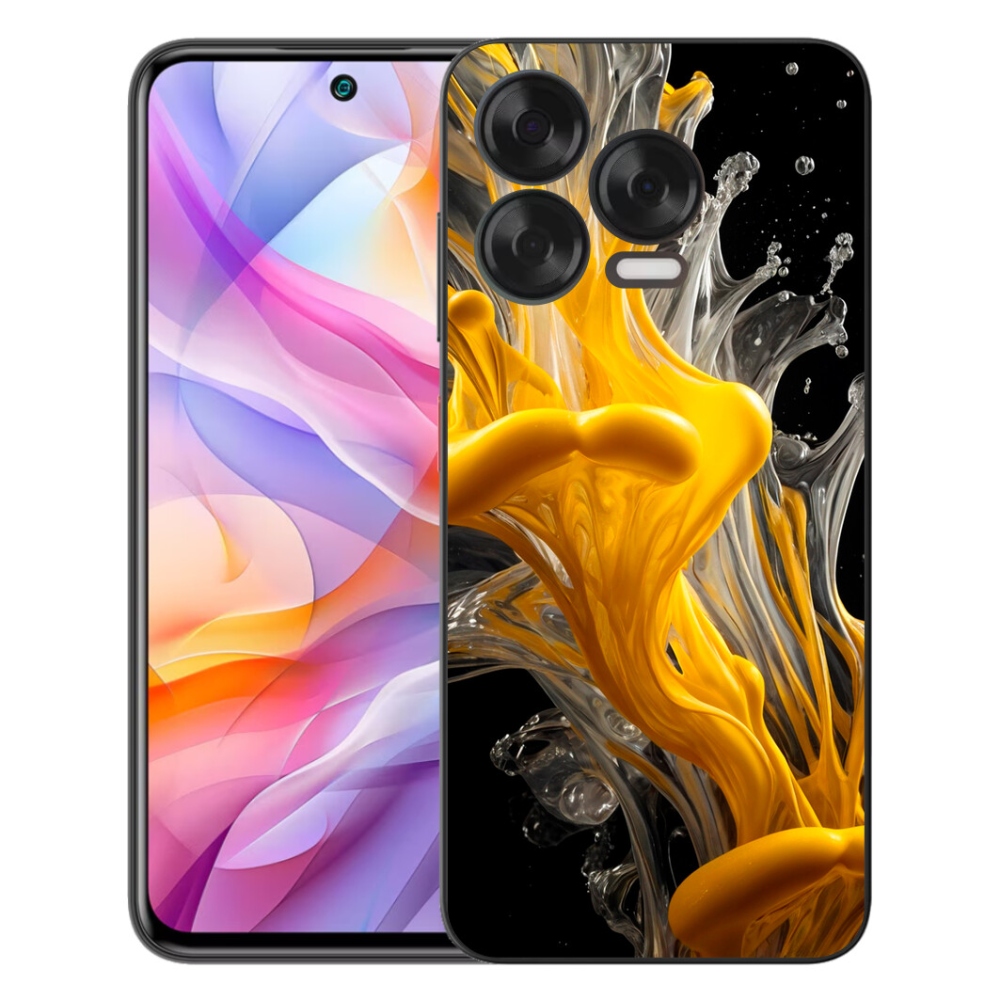 Gelový kryt mmCase na ZTE Blade V70 Vita - abstraktní motiv 48