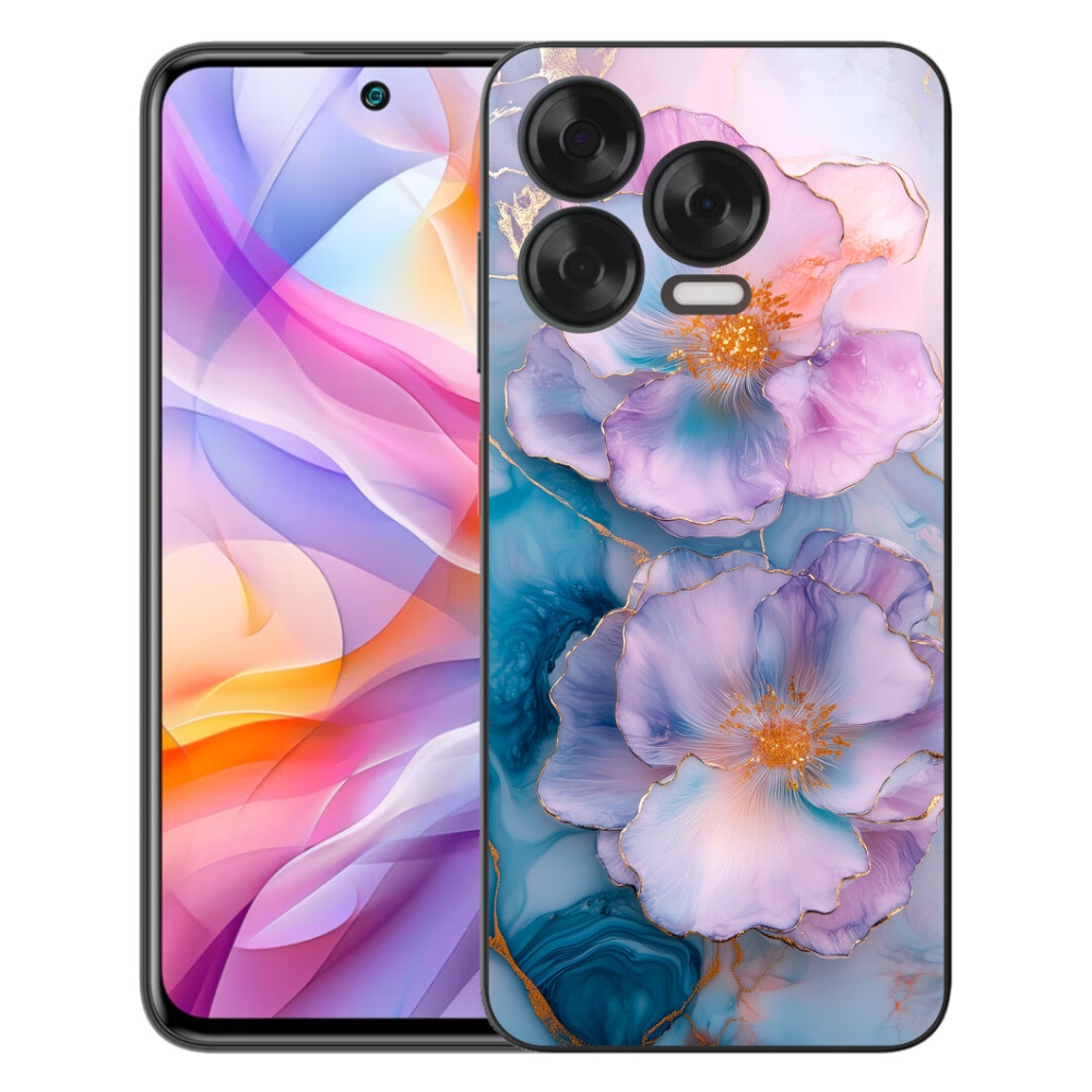 Gelový kryt mmCase na ZTE Blade V70 Vita - abstraktní motiv 51