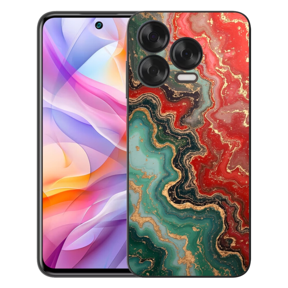 Gelový kryt mmCase na ZTE Blade V70 Vita - abstraktní motiv 55