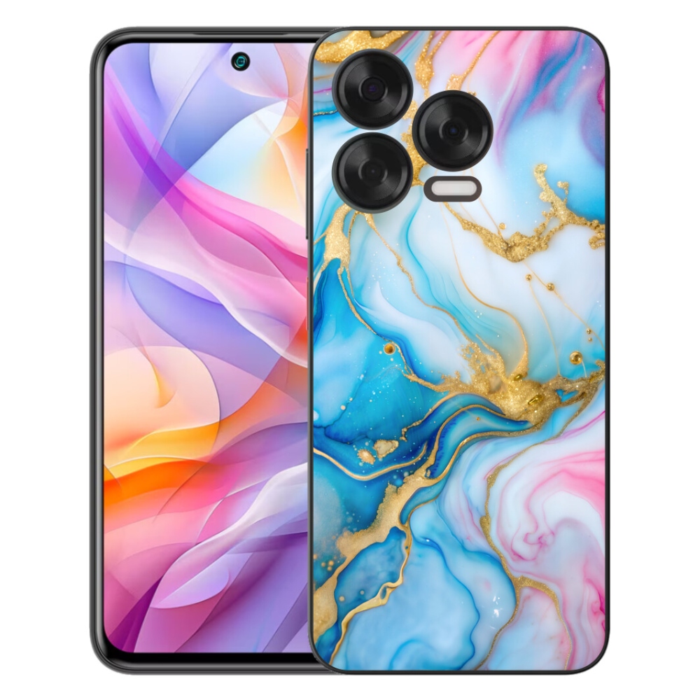 Gelový kryt mmCase na ZTE Blade V70 Vita - abstraktní motiv 61