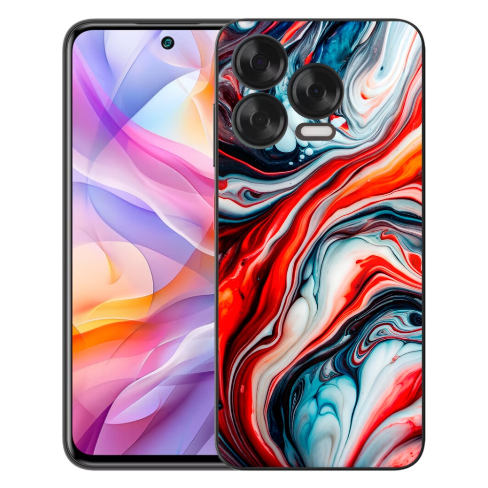 Gelový kryt mmCase na ZTE Blade V70 Vita - abstraktní motiv 63