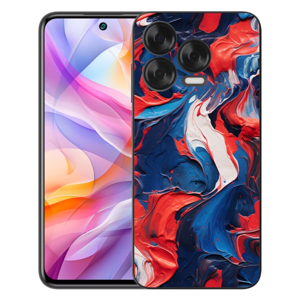 Gelový kryt mmCase na ZTE Blade V70 Vita - abstraktní motiv 7