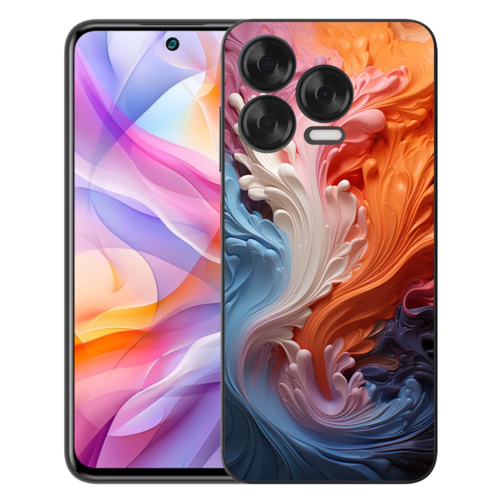 Gelový kryt mmCase na ZTE Blade V70 Vita - abstraktní motiv 8
