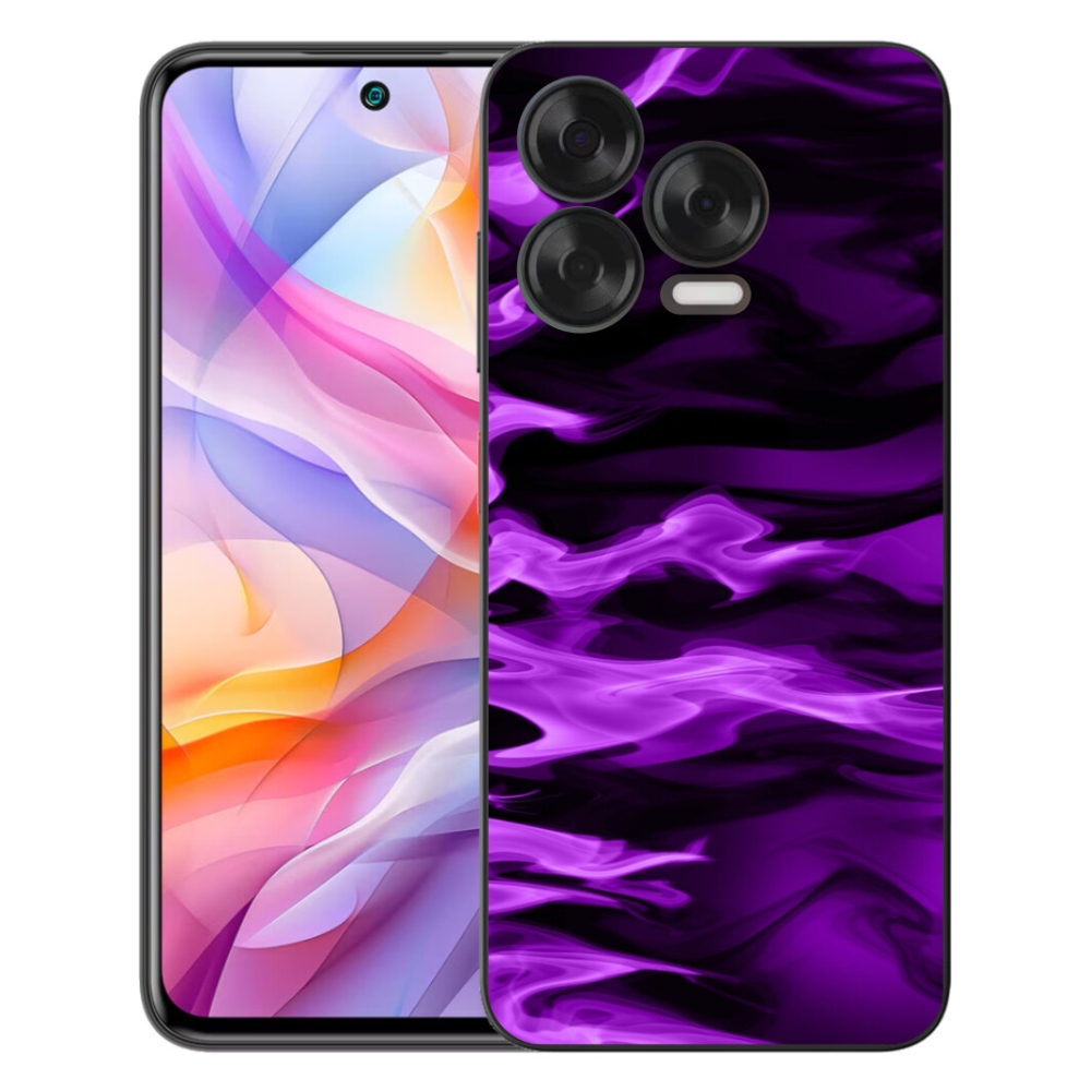 Gelový kryt mmCase na ZTE Blade V70 Vita - abstraktní vzor 9
