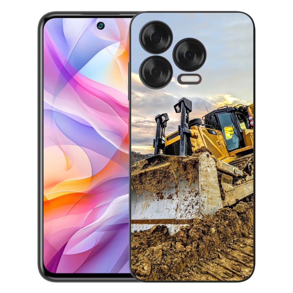 Gelový kryt mmCase na ZTE Blade V70 Vita - bagr