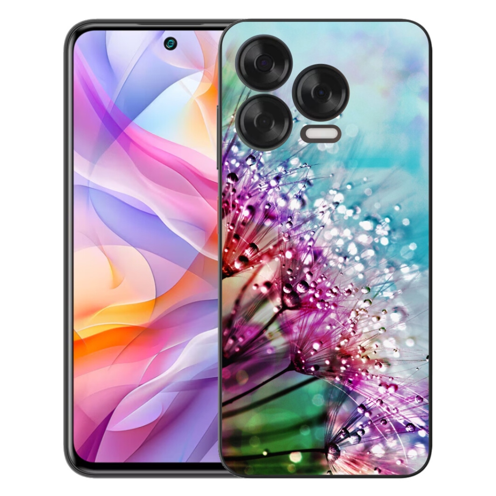 Gelový kryt mmCase na ZTE Blade V70 Vita - barevné květy