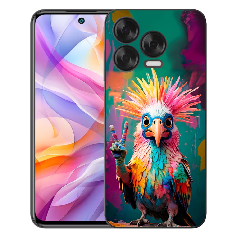 Gelový kryt mmCase na ZTE Blade V70 Vita - barevný rebel