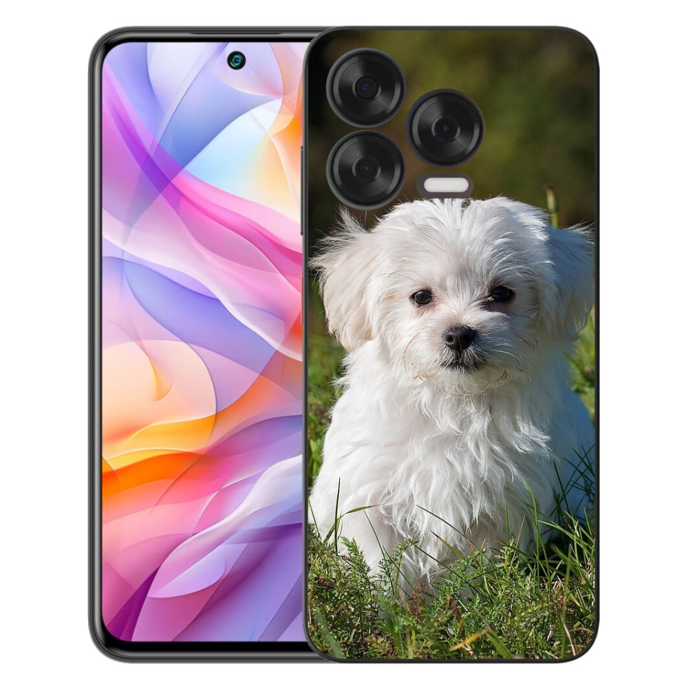 Gelový kryt mmCase na ZTE Blade V70 Vita - bišonek