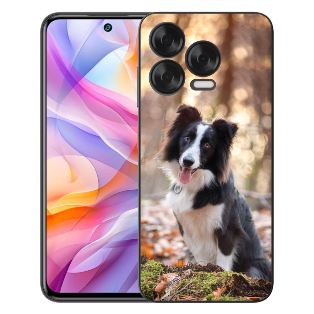 Gelový kryt mmCase na ZTE Blade V70 Vita - border kolie 1