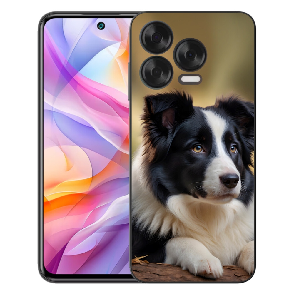 Gelový kryt mmCase na ZTE Blade V70 Vita - border kolie 2