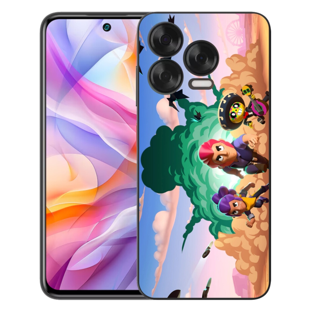 Gelový kryt mmCase na ZTE Blade V70 Vita - brawl stars