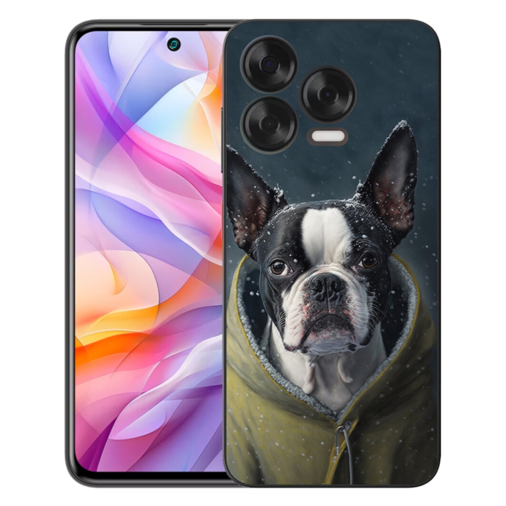 Gelový kryt mmCase na ZTE Blade V70 Vita - buldoček