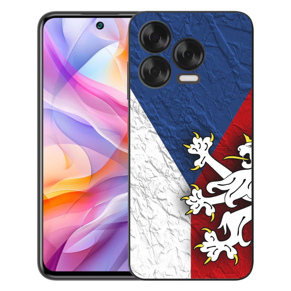 Gelový kryt mmCase na ZTE Blade V70 Vita - česká vlajka 1