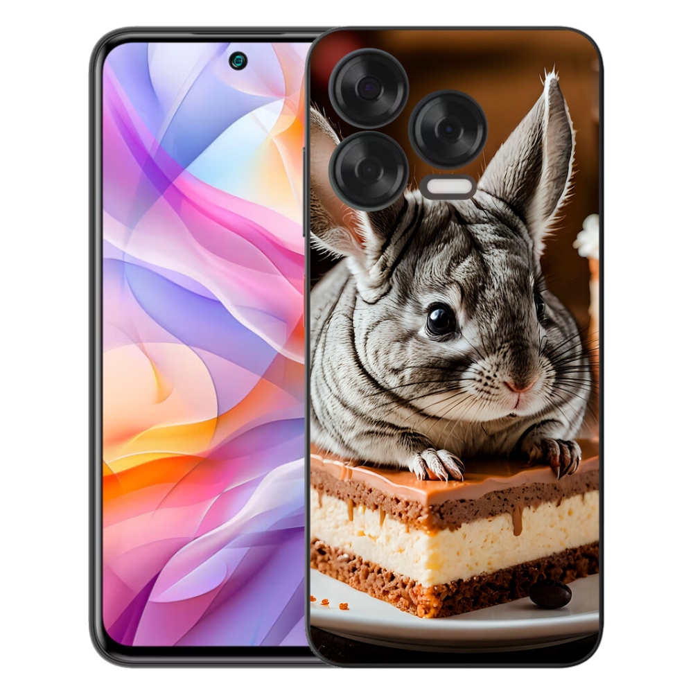 Gelový kryt mmCase na ZTE Blade V70 Vita - činčila