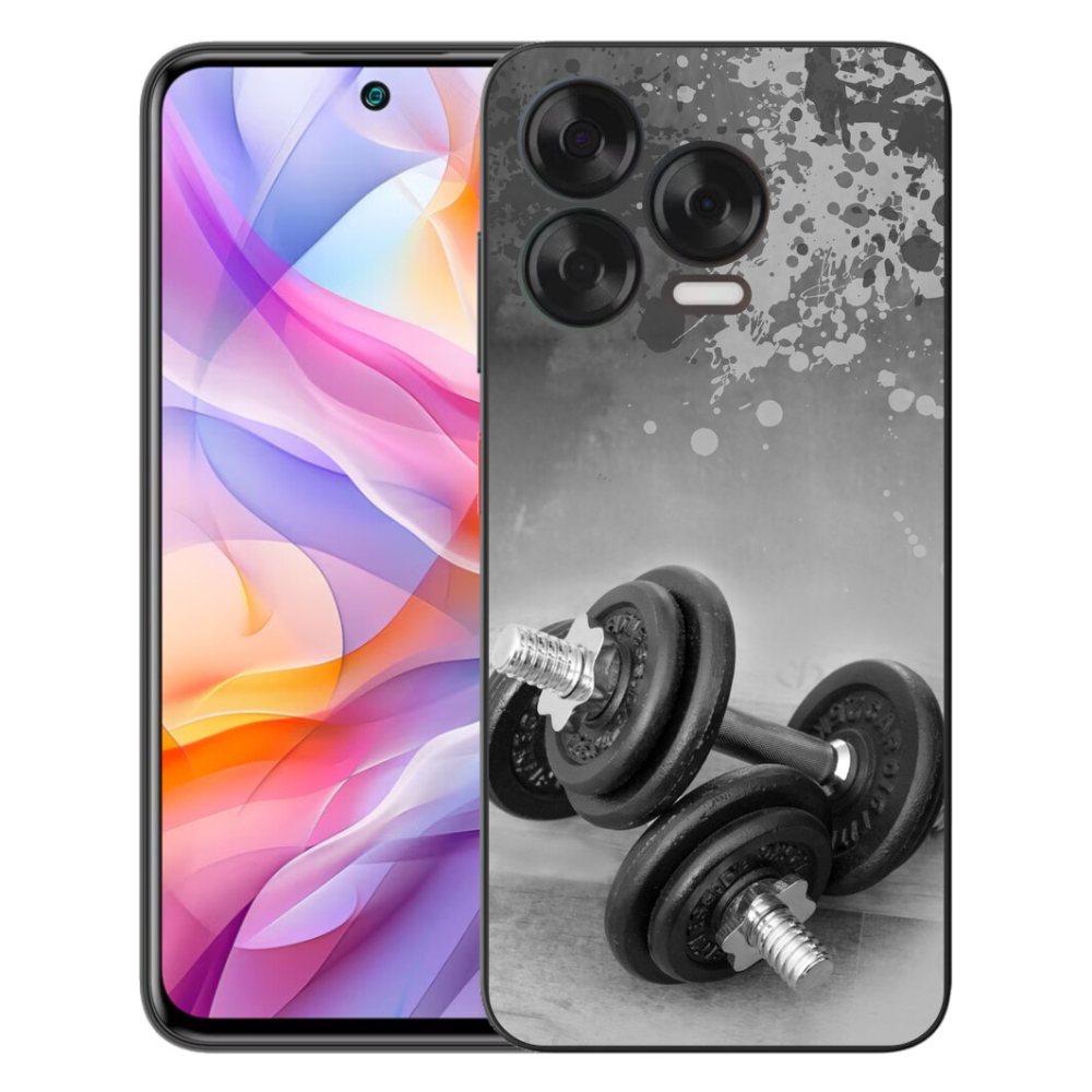 Gelový kryt mmCase na ZTE Blade V70 Vita - činky 1