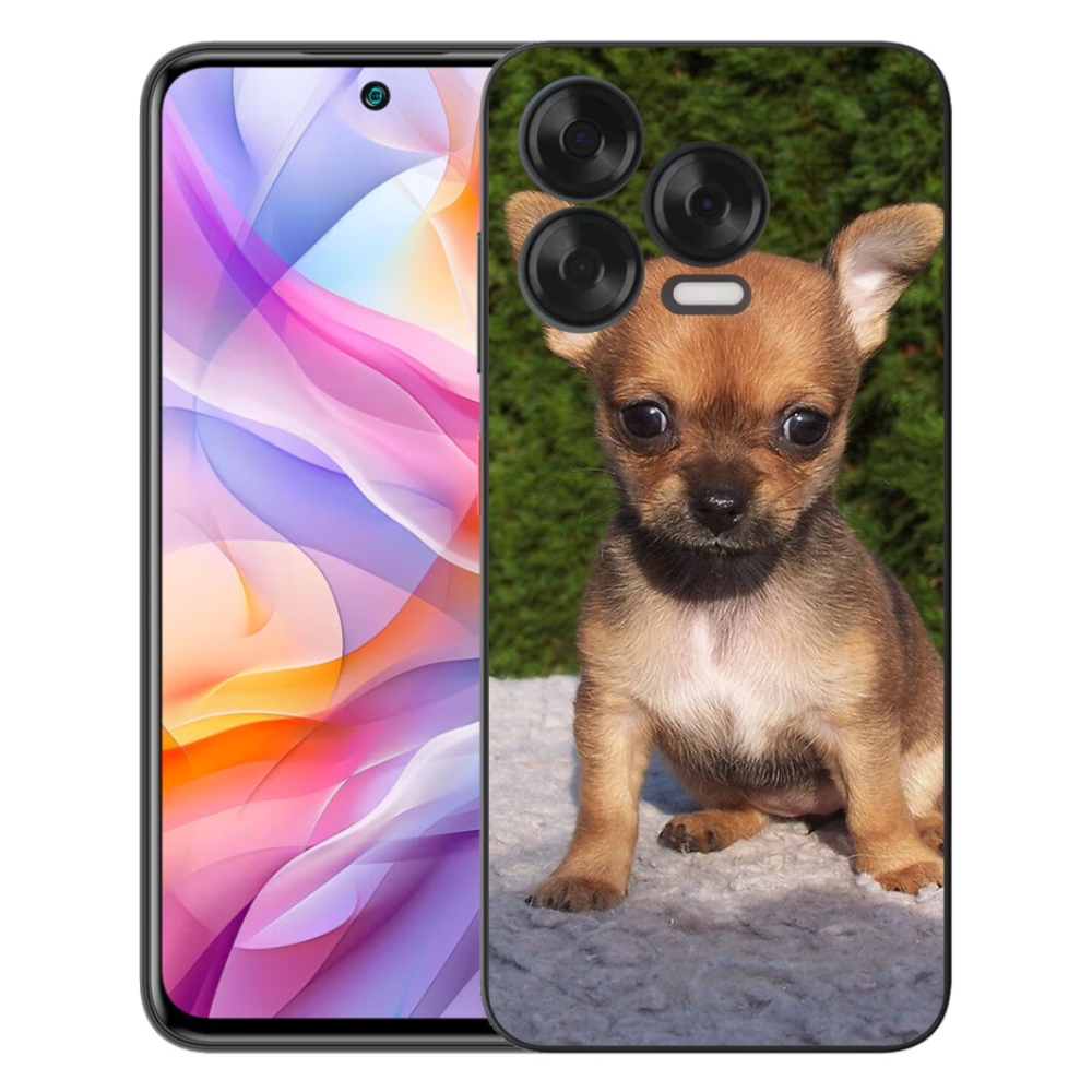 Gelový kryt mmCase na ZTE Blade V70 Vita - čivava 3