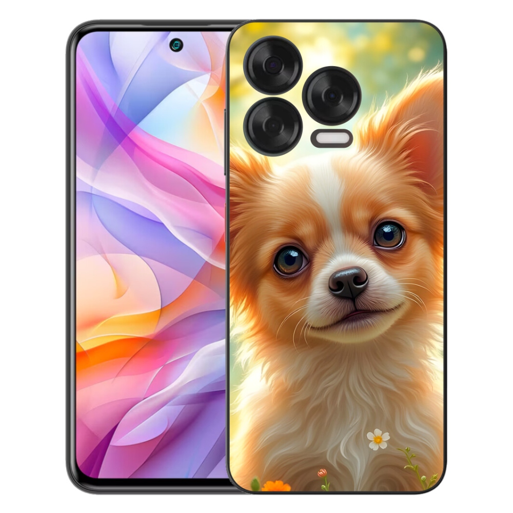 Gelový kryt mmCase na ZTE Blade V70 Vita - čivava 5