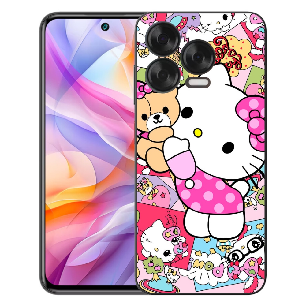 Gelový kryt mmCase na ZTE Blade V70 Vita - cute kitty