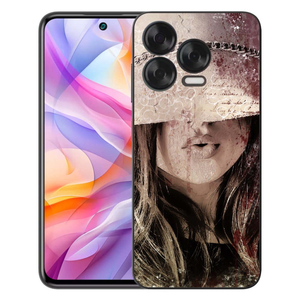Gelový kryt mmCase na ZTE Blade V70 Vita - dívka