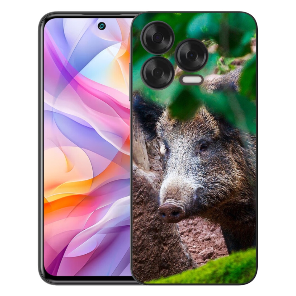 Gelový kryt mmCase na ZTE Blade V70 Vita - divoké prase