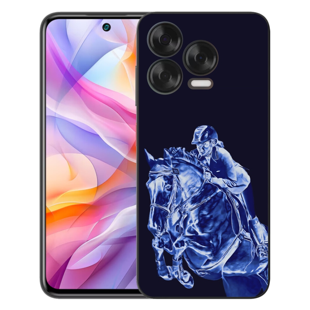 Gelový kryt mmCase na ZTE Blade V70 Vita - dostihový kůň