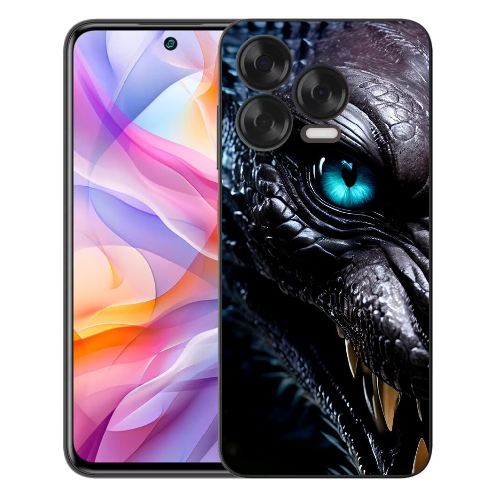 Gelový kryt mmCase na ZTE Blade V70 Vita - dračí pohled