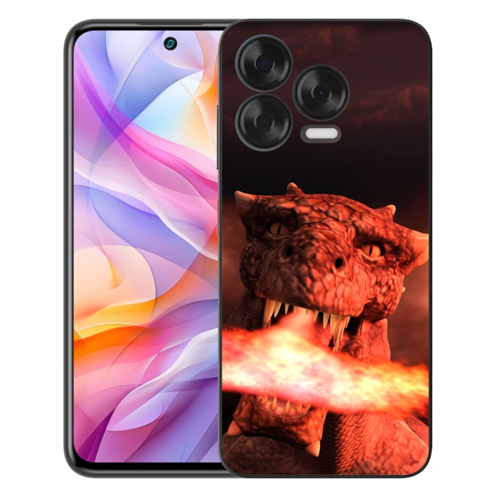 Gelový kryt mmCase na ZTE Blade V70 Vita - drak