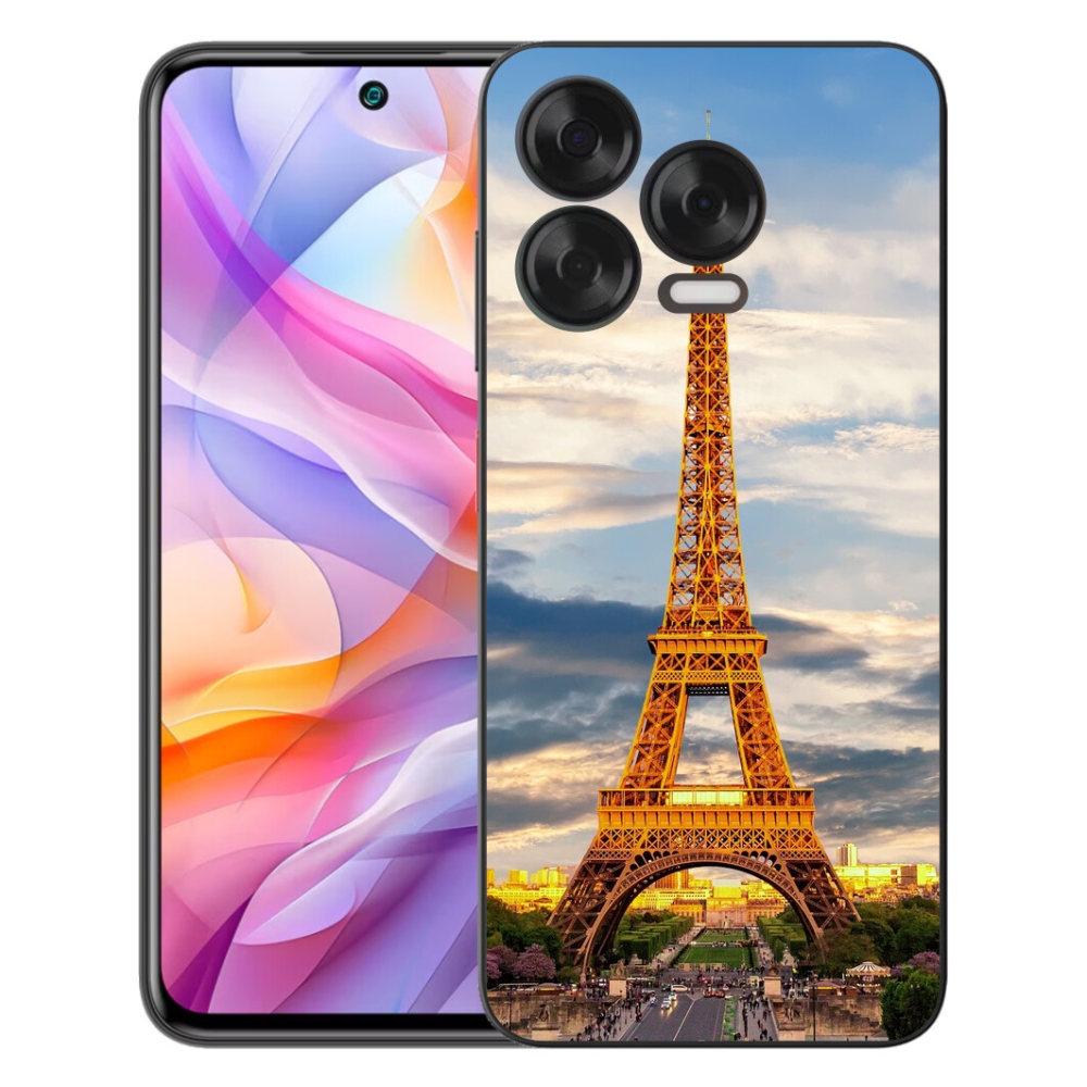 Gelový kryt mmCase na ZTE Blade V70 Vita - eiffelova věž 3