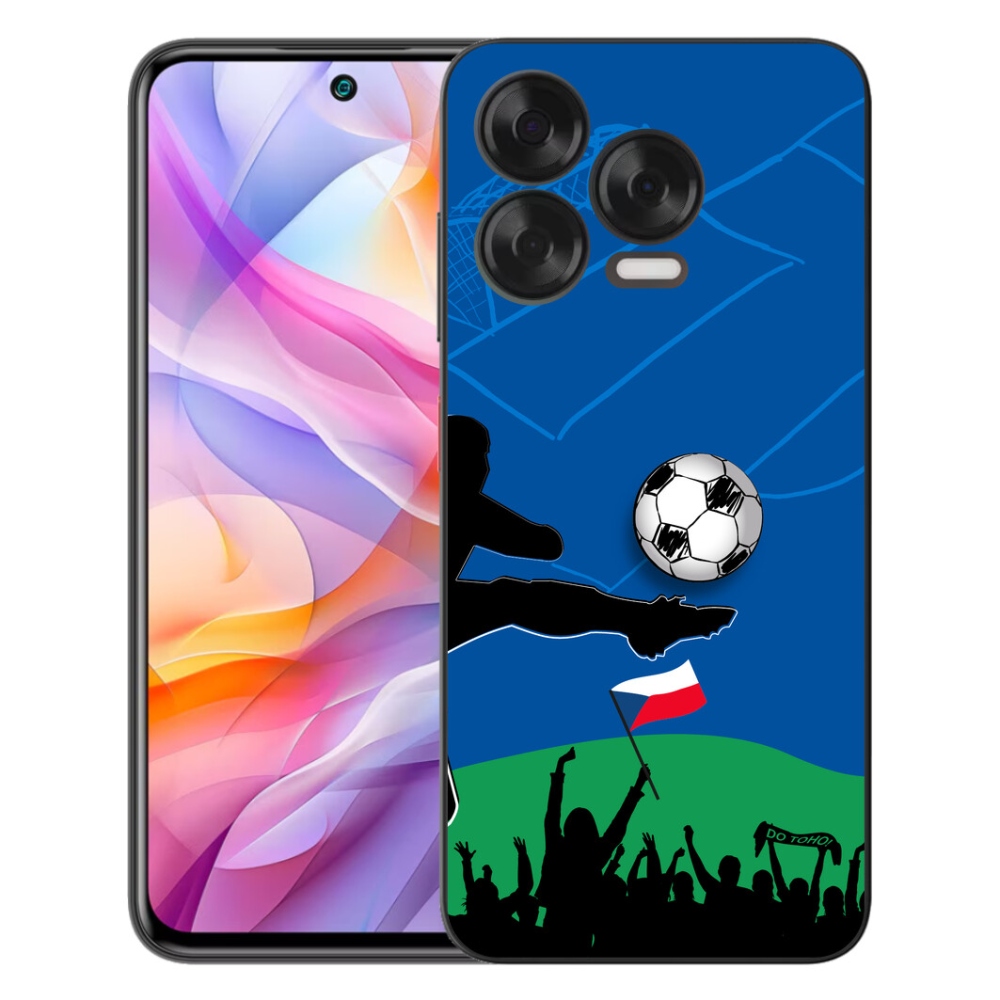 Gelový kryt mmCase na ZTE Blade V70 Vita - fanoušci fotbalu