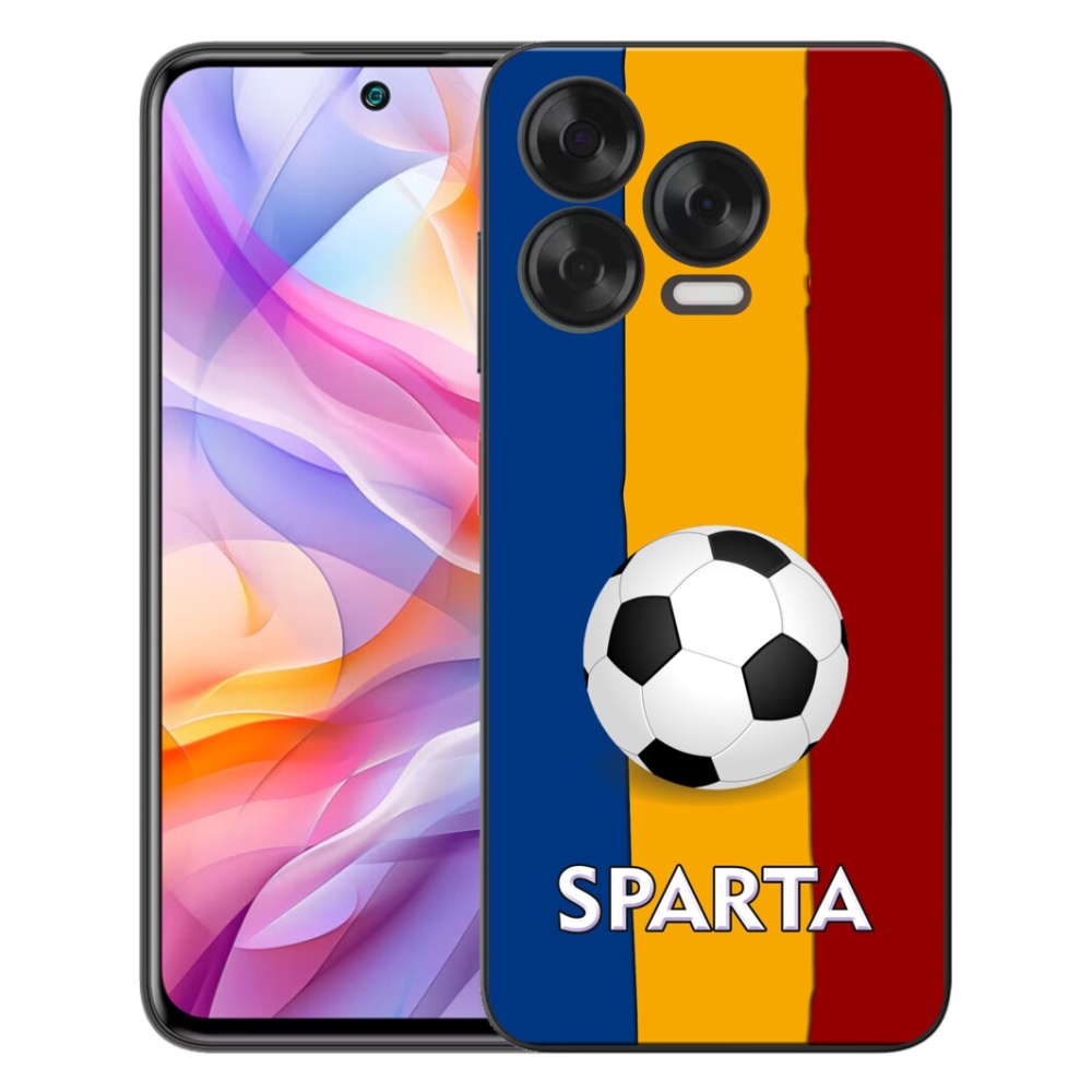 Gelový kryt mmCase na ZTE Blade V70 Vita - fotbal 1