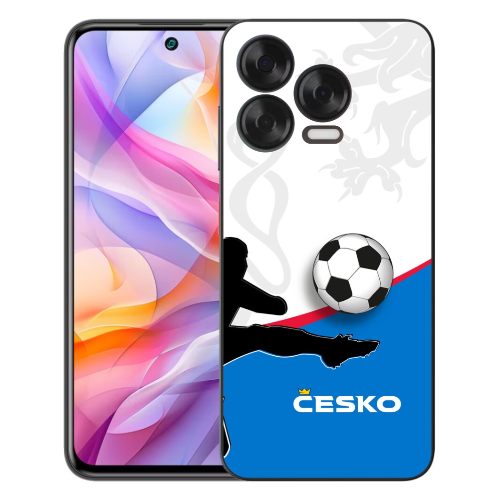 Gelový kryt mmCase na ZTE Blade V70 Vita - fotbal Česko 3