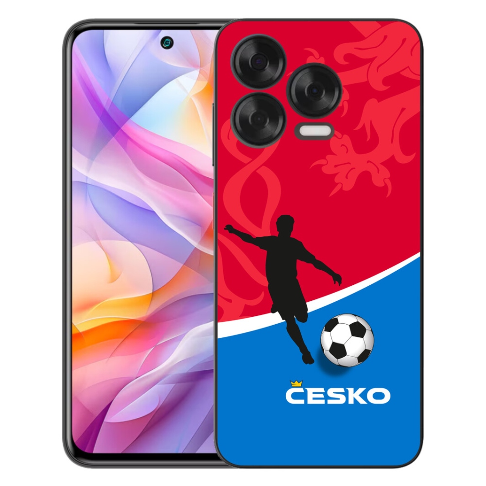 Gelový kryt mmCase na ZTE Blade V70 Vita - fotbal Česko