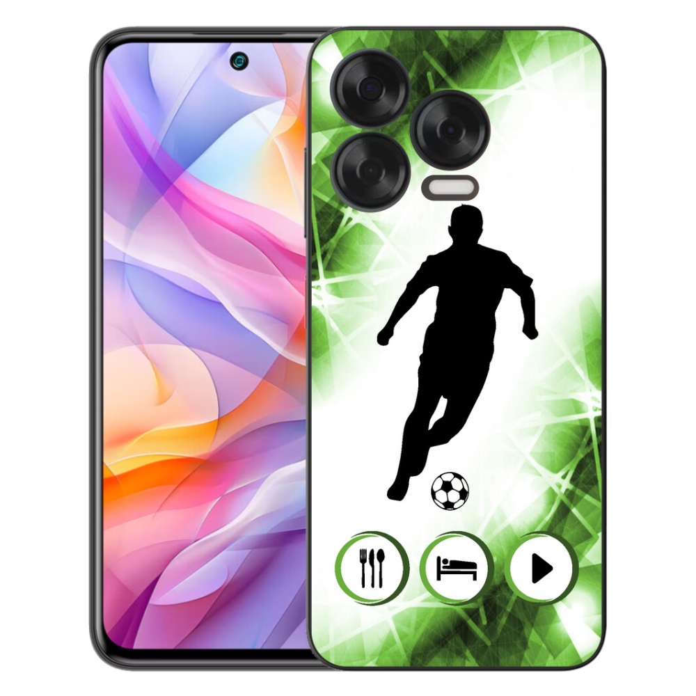 Gelový kryt mmCase na ZTE Blade V70 Vita - fotbalista