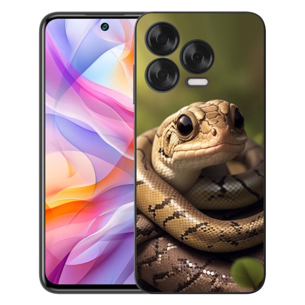 Gelový kryt mmCase na ZTE Blade V70 Vita - had 1
