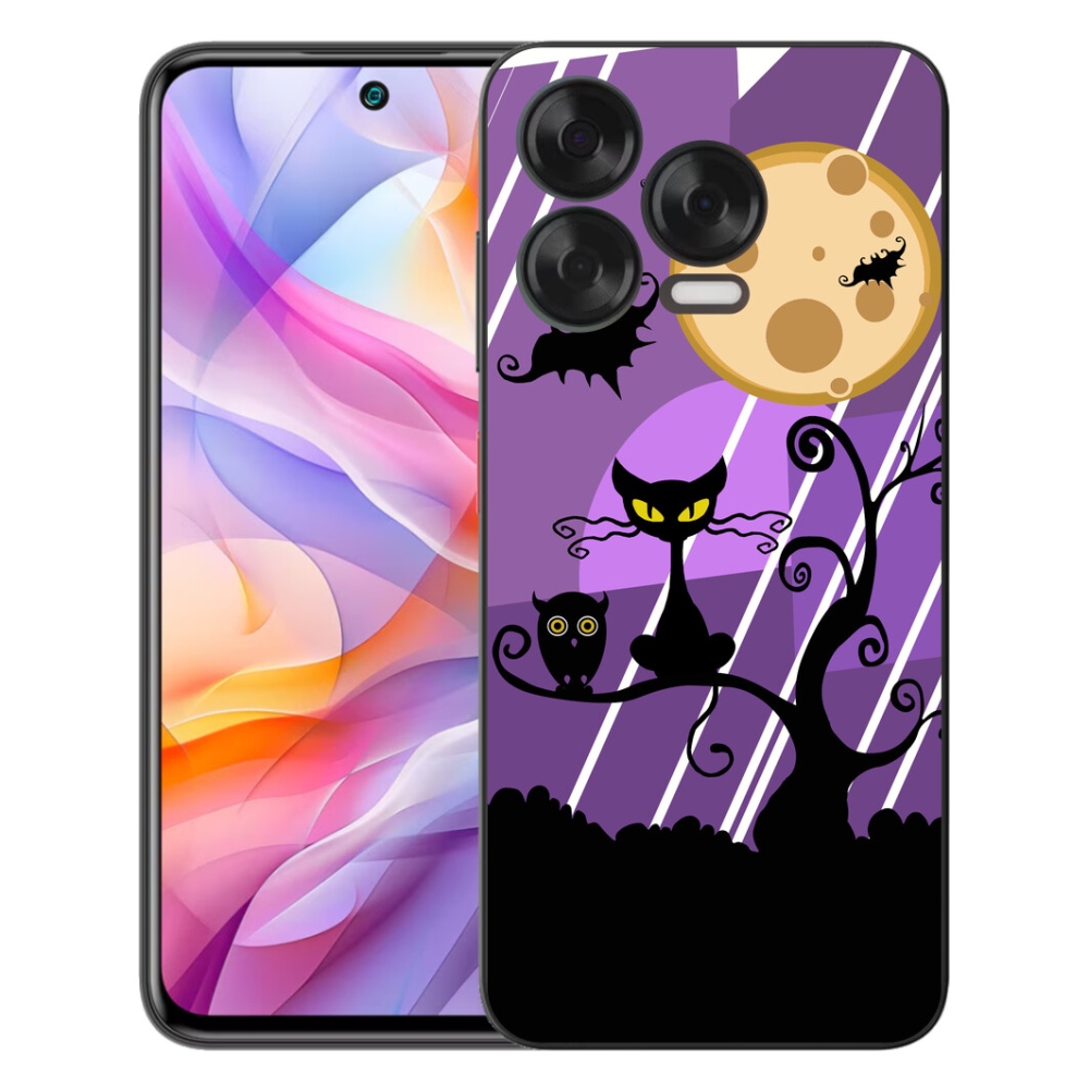 Gelový kryt mmCase na ZTE Blade V70 Vita - halloween