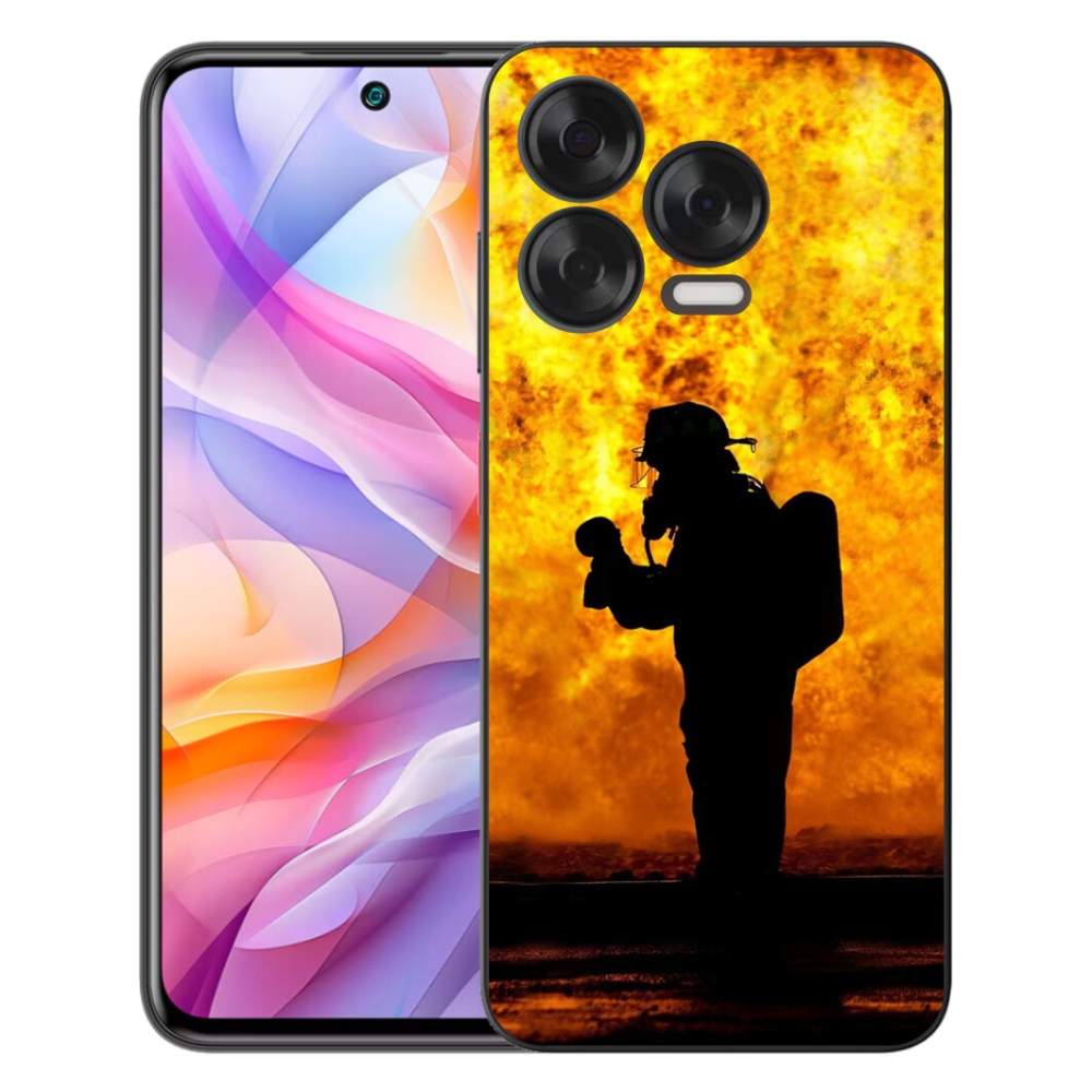 Gelový kryt mmCase na ZTE Blade V70 Vita - hasič