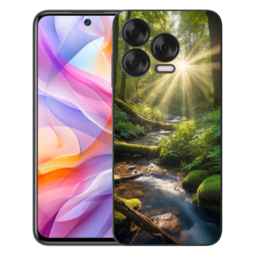 Gelový kryt mmCase na ZTE Blade V70 Vita - hlubina lesa
