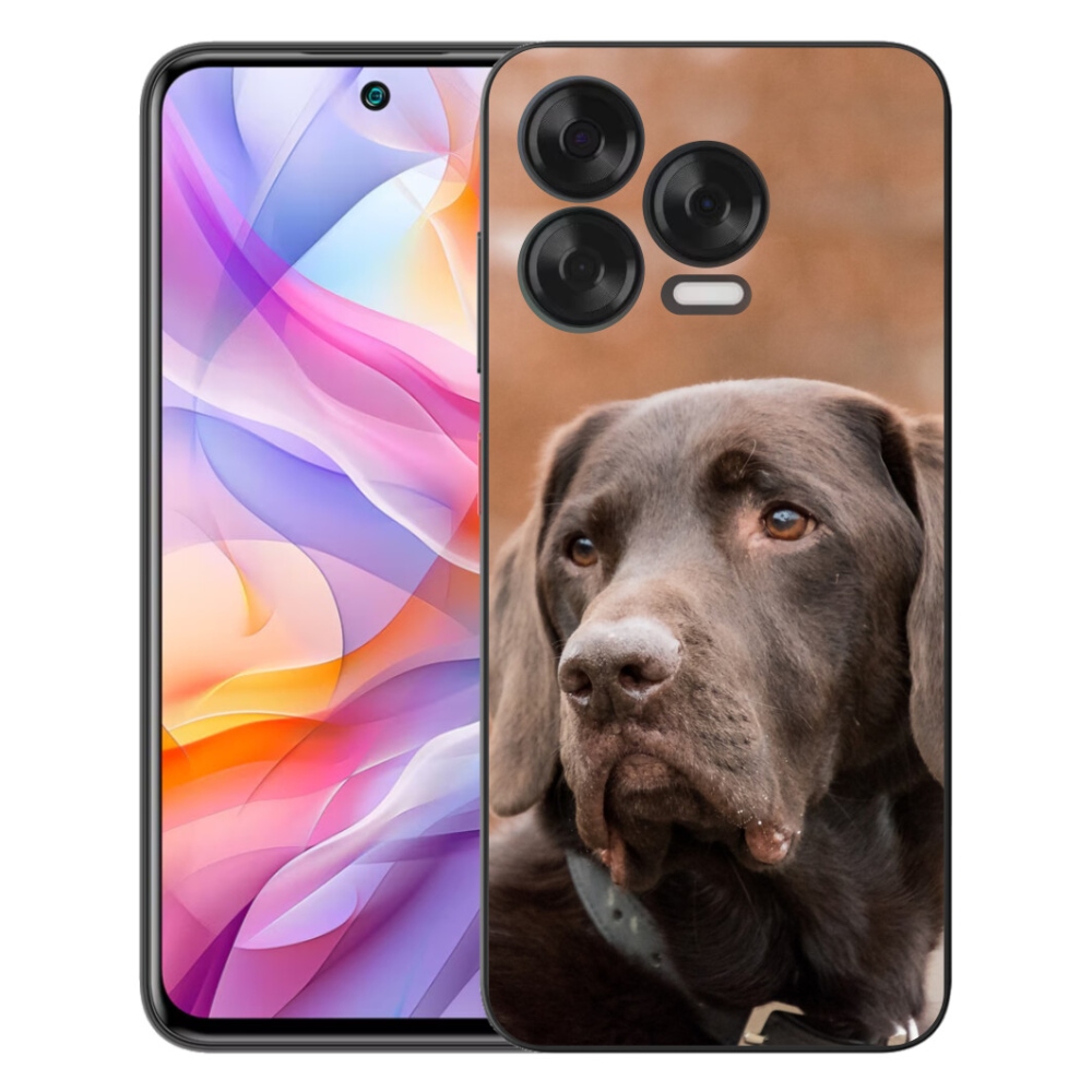 Gelový kryt mmCase na ZTE Blade V70 Vita - hnědý labrador